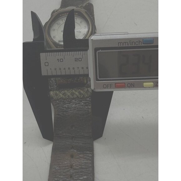 Casio Forester Illuminator Analog Digital Watch Brown Leather Band 1737 FT-600W - Picture 7 of 8